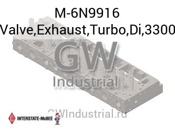 Valve,Exhaust,Turbo,Di,3300 — M-6N9916