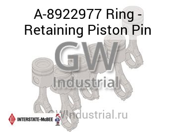 Ring - Retaining Piston Pin — A-8922977