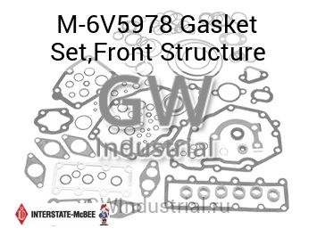 Gasket Set,Front Structure — M-6V5978