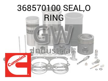 SEAL,O RING — 368570100