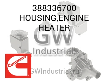 HOUSING,ENGINE HEATER — 388336700