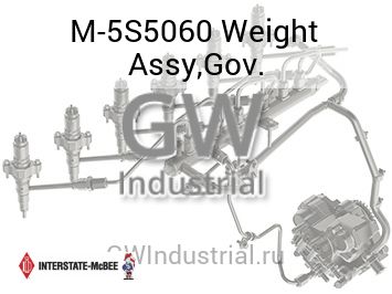 Weight Assy,Gov. — M-5S5060