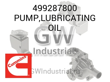 PUMP,LUBRICATING OIL — 499287800