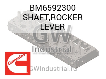 SHAFT,ROCKER LEVER — BM6592300