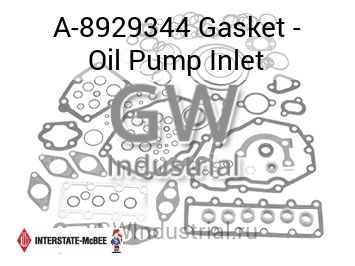 Gasket - Oil Pump Inlet — A-8929344
