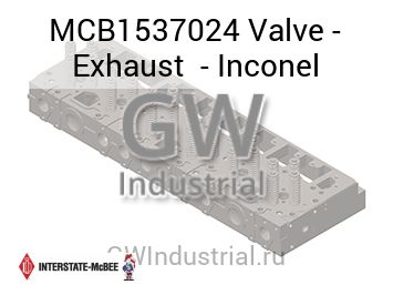 Valve - Exhaust  - Inconel — MCB1537024
