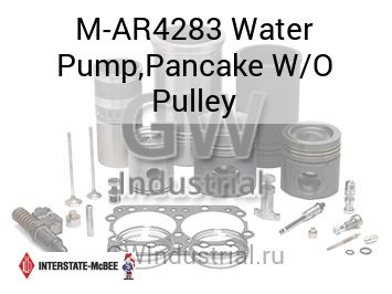 Water Pump,Pancake W/O Pulley — M-AR4283