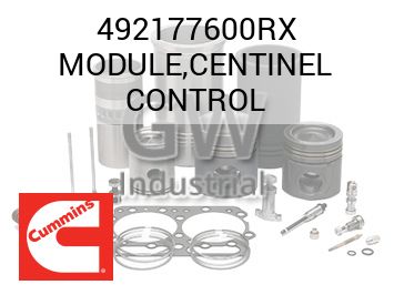 MODULE,CENTINEL CONTROL — 492177600RX