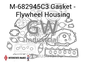Gasket - Flywheel Housing — M-682945C3