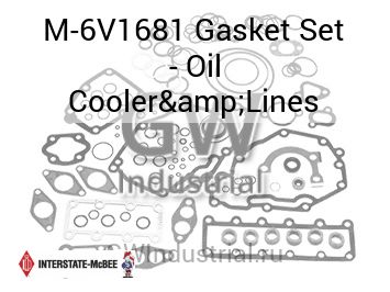Gasket Set - Oil Cooler&Lines — M-6V1681