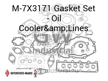 Gasket Set - Oil Cooler&Lines — M-7X3171