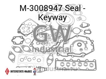 Seal - Keyway — M-3008947