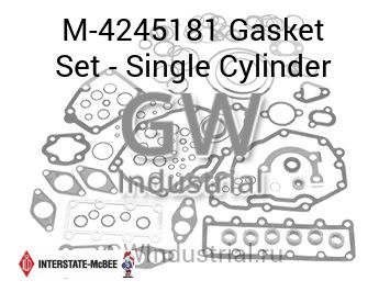 Gasket Set - Single Cylinder — M-4245181