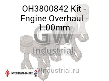 КОМПЛЕКТ ДЛЯ КАПРЕМОНТА ДВИГАТЕЛЯ 1.00MM