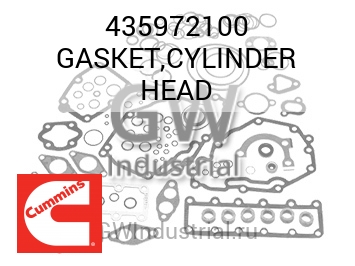 GASKET,CYLINDER HEAD — 435972100