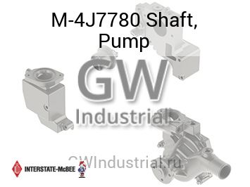 Shaft, Pump — M-4J7780