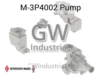 Pump — M-3P4002