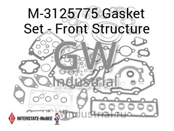 Gasket Set - Front Structure — M-3125775