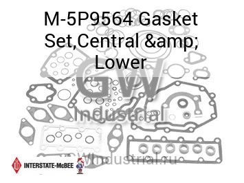 Gasket Set,Central & Lower — M-5P9564