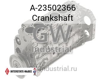 Crankshaft — A-23502366