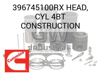 HEAD, CYL 4BT CONSTRUCTION — 396745100RX