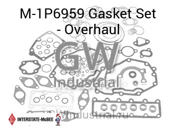 Gasket Set - Overhaul — M-1P6959