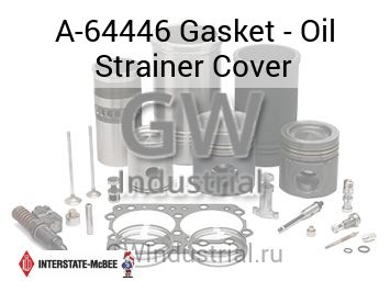 Gasket - Oil Strainer Cover — A-64446