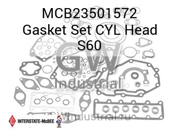 Gasket Set CYL Head S60 — MCB23501572