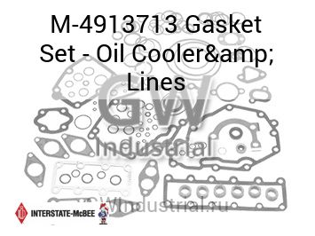 Gasket Set - Oil Cooler& Lines — M-4913713
