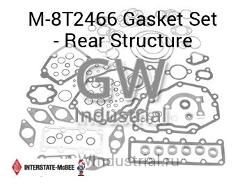 Gasket Set - Rear Structure — M-8T2466