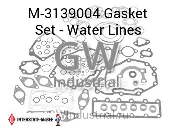 Gasket Set - Water Lines — M-3139004