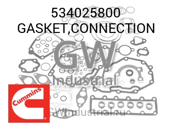 GASKET,CONNECTION — 534025800
