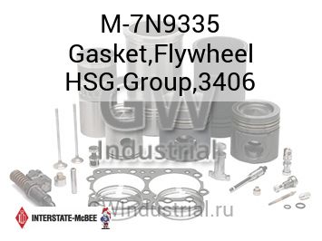 Gasket,Flywheel HSG.Group,3406 — M-7N9335