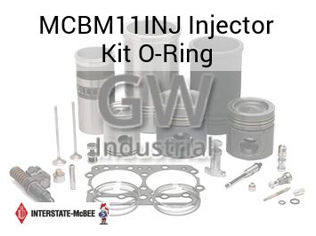 Injector Kit O-Ring — MCBM11INJ