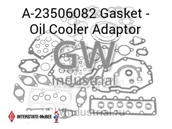 Gasket - Oil Cooler Adaptor — A-23506082
