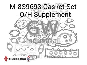 Gasket Set - O/H Supplement — M-8S9693