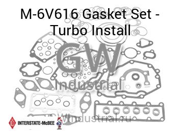 Gasket Set - Turbo Install — M-6V616