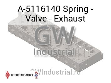 Spring - Valve - Exhaust — A-5116140