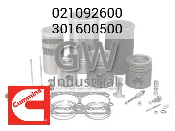 301600500 — 021092600