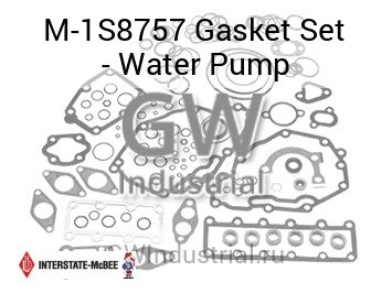 Gasket Set - Water Pump — M-1S8757