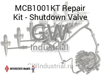 Repair Kit - Shutdown Valve — MCB1001KT