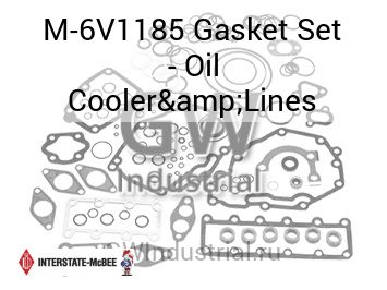 Gasket Set - Oil Cooler&Lines — M-6V1185