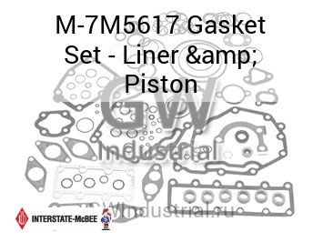 Gasket Set - Liner & Piston — M-7M5617