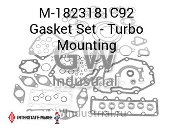 Gasket Set - Turbo Mounting — M-1823181C92