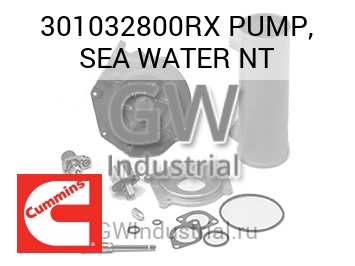 PUMP, SEA WATER NT — 301032800RX