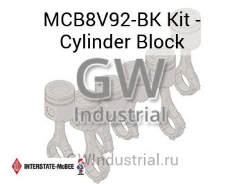 Kit - Cylinder Block — MCB8V92-BK