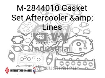 Gasket Set Aftercooler & Lines — M-2844010