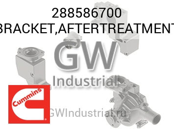 BRACKET,AFTERTREATMENT — 288586700