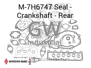 Seal - Crankshaft - Rear — M-7H6747