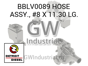 HOSE ASSY., #8 X 11.30 LG. — BBLV0089